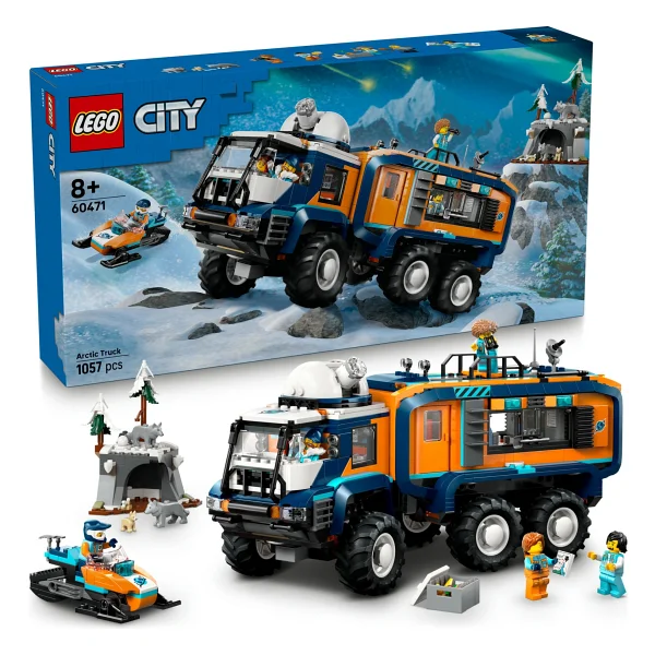 Lego 60471 City Kutup Kaşifi Laboratuvar Kamyonu - Görsel 9