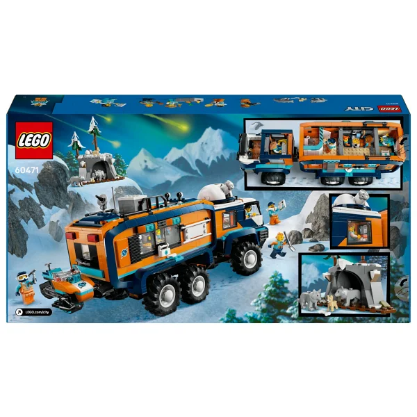 Lego 60471 City Kutup Kaşifi Laboratuvar Kamyonu - Görsel 4