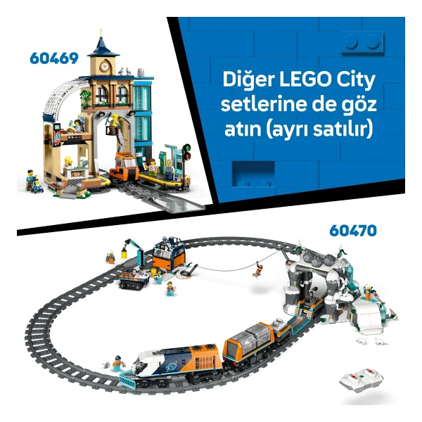 Lego 60471 City Kutup Kaşifi Laboratuvar Kamyonu - Görsel 8