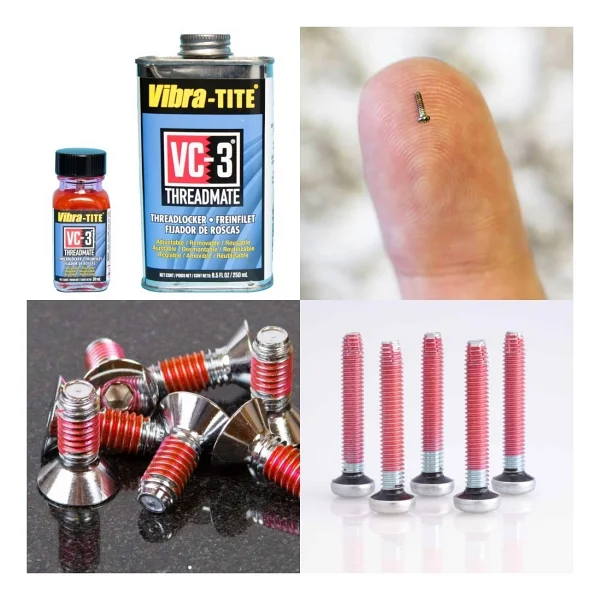 ND Industries Vibra-Tıte Vc-3 Threadmate Vida,civata Sabitleyici, Fırça Kapak Aplikatörlü 30 ml Şişe - Görsel 2
