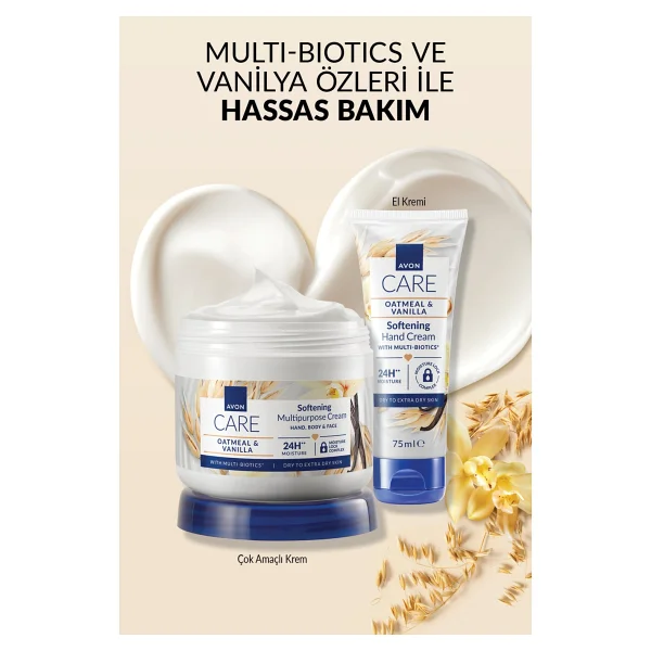 Avon Care Vanilya Içeren E Vitaminli Kuru Ciltler İçin El Kremi 75 Ml. İkili Set - Görsel 5