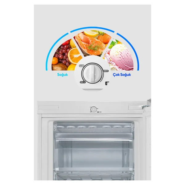Kumtel HFR-160 5 Çekmeceli Dikey Derin Dondurucu - Görsel 3