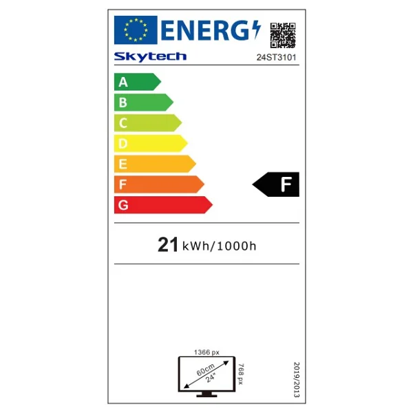 Skytech 24ST3101 HD 24'' 61 Ekran Android Smart LED TV - Görsel 4