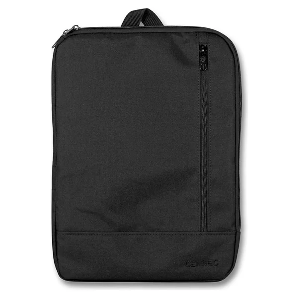 Cennec Dikey Mavi Evrak ve Laptop/Notebook Çantası - 15,6 inç Uyumlu - Erkek - Görsel 5