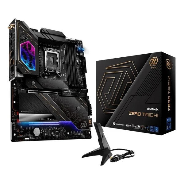 Asrock Z890 Taichi Wi-Fi Intel LGA1851 DDR5 ATX Anakart - Görsel 6