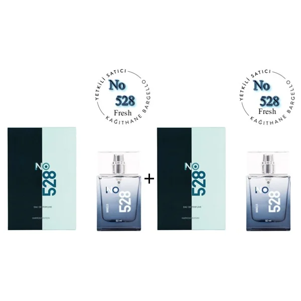 Bargello 528 Fresh EDP 50 ml 2 Adet Erkek Parfüm - Görsel 2