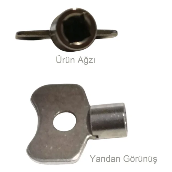 Panel Radyetör, Havlupan, Petek, Pürjör, Hava Alma Anahtarı (2 Adet) - Görsel 2