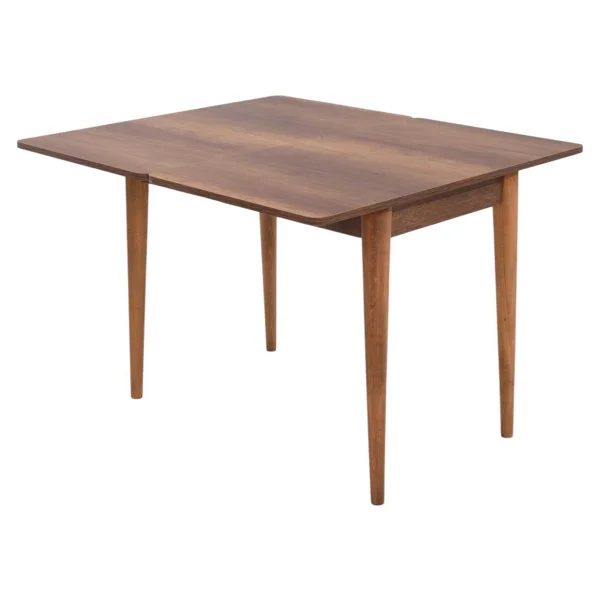 Damla Hilal Mdf Mutfak Masa Sandalye Takımı 60X100CM - Ceviz - 60 x 100 cm - Görsel 4