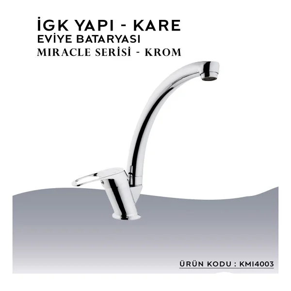 Kare Miracle KMI 4003 Mix Mutfak Bataryası - Görsel 3