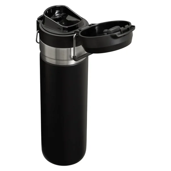 Stanley The Quick Flip Siyah 0.70 lt Çelik Termos - Görsel 2