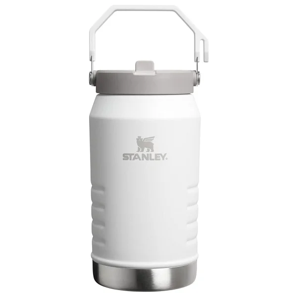 Stanley The Iceflow Flip Straw Jug Beyaz 1.9 lt Pipetli Termos - Görsel 5