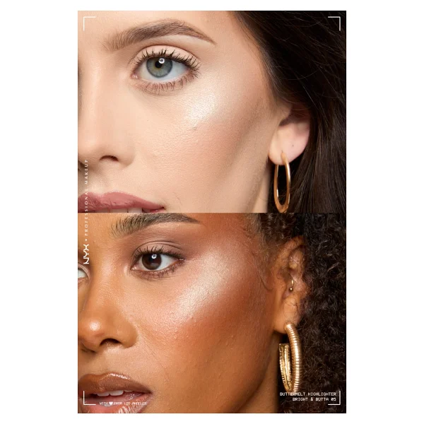 NYX Professional Buttermelt 05 Bright & Butta Highlighter - Görsel 3