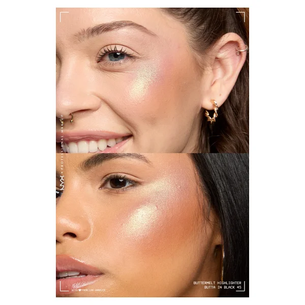 NYX Professional Buttermelt 45 Butta In Black Highlighter - Görsel 3