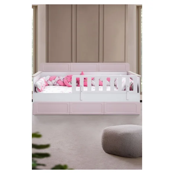 Setay Mobilya Mira Beyaz 90x190 cm Yavrulu Montessori Karyola - Görsel 8
