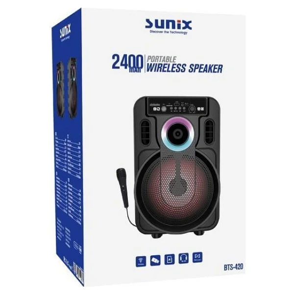 Sunix BTS-420 Bluetooth Hoparlör - Görsel 4