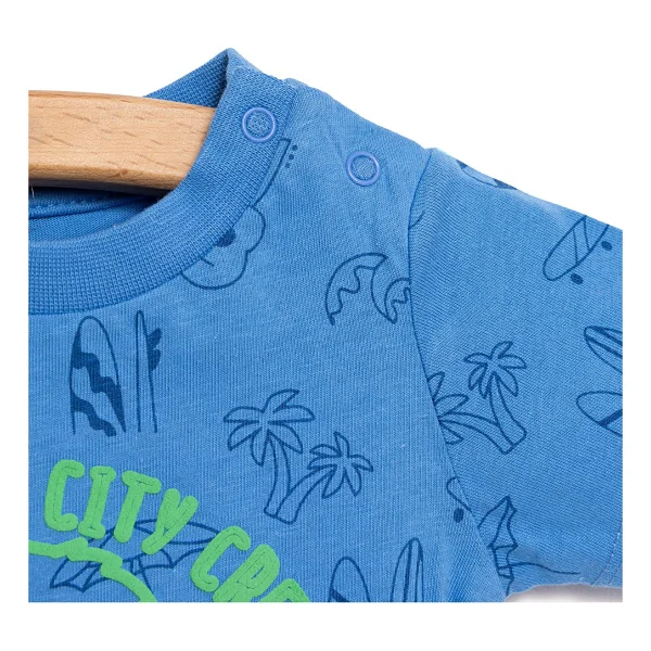 HelloBaby Basic Erkek Parti Baskılı T-Shirt Erkek Bebek - Görsel 2