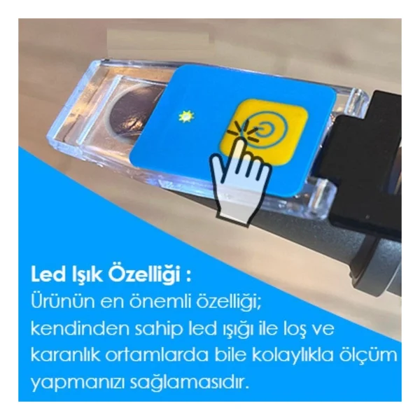 Loyka LED32 0-32 Brix LED Işıklı Refraktometre - Görsel 3