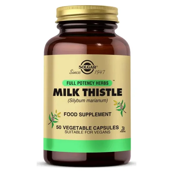 Solgar Milk Thistle 100 mg 50 Kapsül - Görsel 5