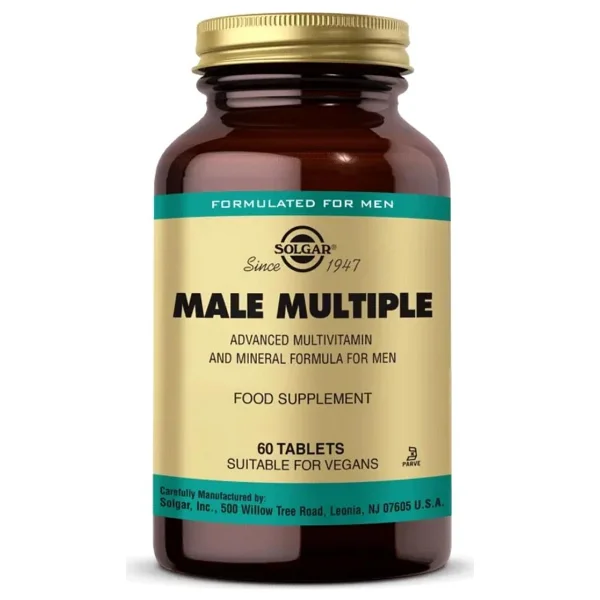 Solgar Male Multiple Multivitamin 60 Tablet - Görsel 8