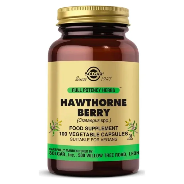 Solgar Hawthorne Berry 100 Kapsül - Görsel 3