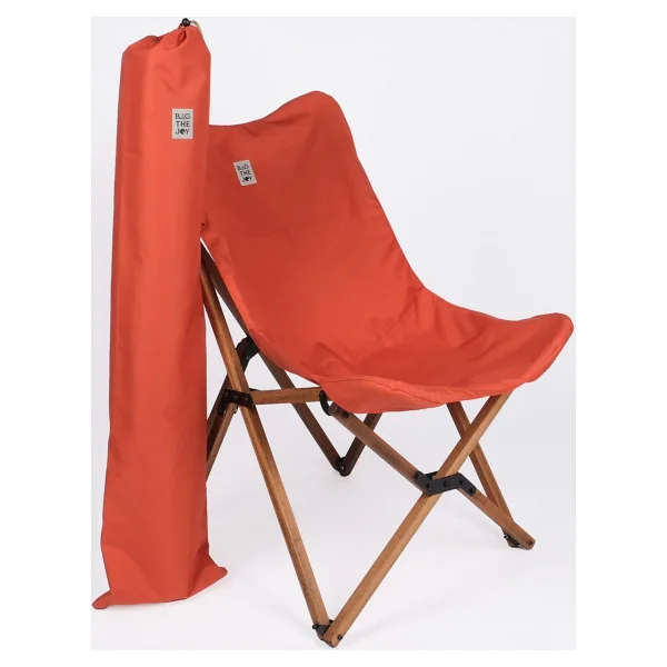 Bag The Joy 50x50 cm 2 Kişilik Bej Ahşap Kamp Masa Sandalye Takımı - Görsel 2