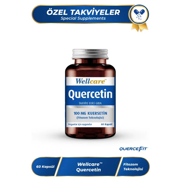 Wellcare Quercetin 100 mg 60 Kapsül - Görsel 3