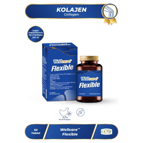 Wellcare Flexible 60 Tablet - Görsel 6