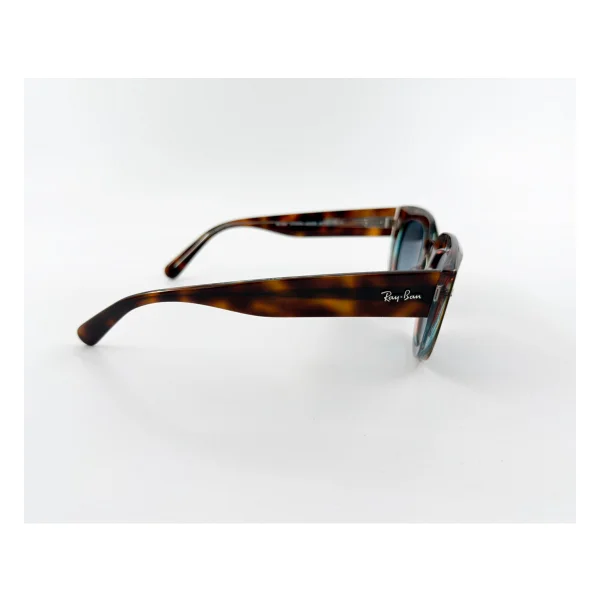Ray-Ban Doreen 2286 1413S3 Dark Havana-Blue Polarize Kadın Güneş Gözlüğü - Görsel 3