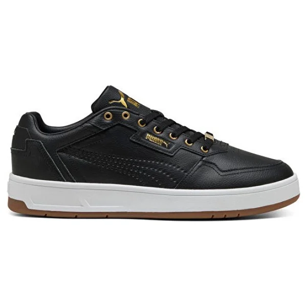 Puma Court Classic Lux 395019-11 Siyah Spor Ayakkabı - Görsel 6
