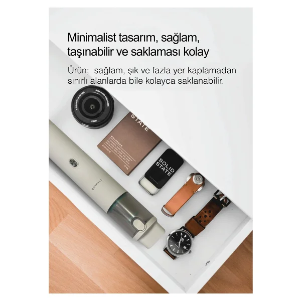 Lydsto Duo Plus Şarjlı Araç Süpürgesi - Görsel 7