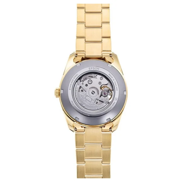 Orient Contemporary Semi-Skeleton RA-AR0007S10B Çelik Kordon Gold Erkek Kol Saati - Görsel 10