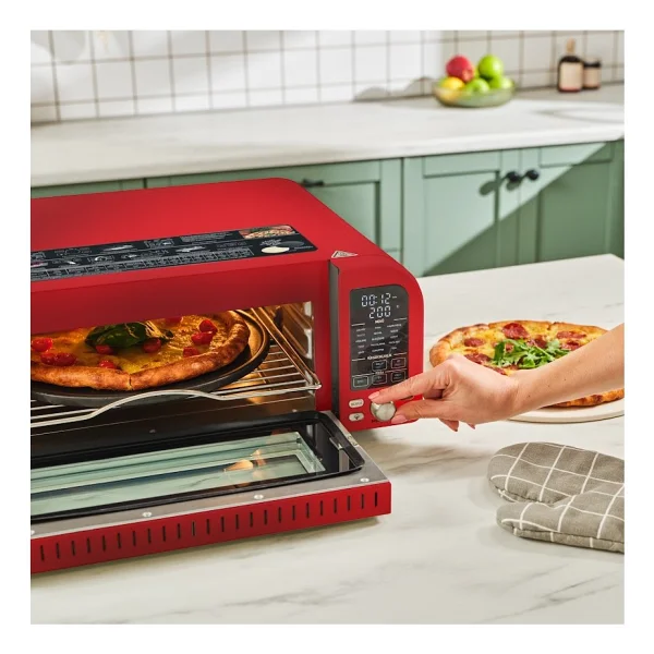 Karaca Vintage Craft Red Pizza Makinesi - Görsel 3