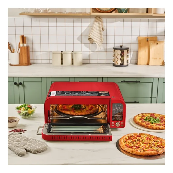 Karaca Vintage Craft Red Pizza Makinesi - Görsel 4