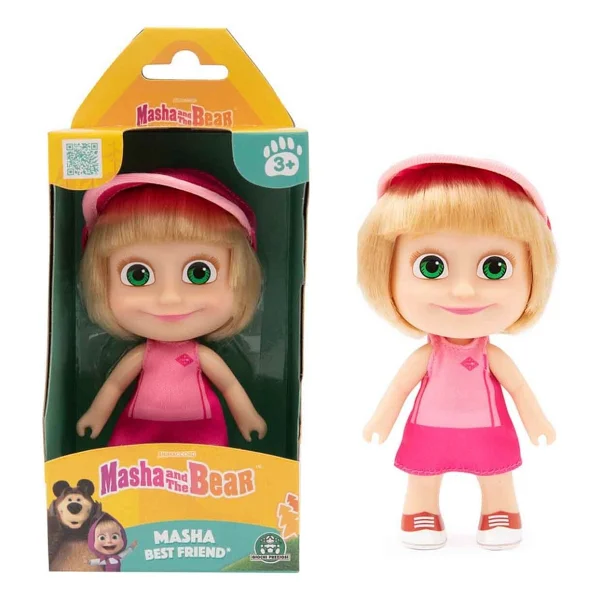Maşa ile Koca Ayı S3 12 cm Tenis Kıyafetli Maşa Bebek MHA37000 - Görsel 2