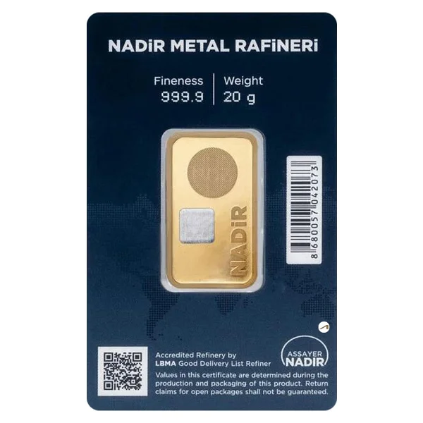 20 gr 24 Ayar 999.9 Milyem Gram Altın - Görsel 2