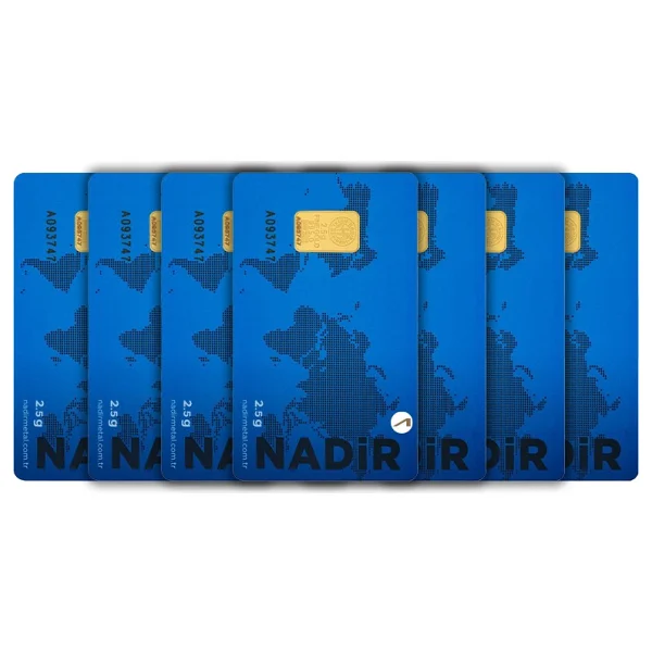 7'li 2.5 gr 24 Ayar Gram Altın - Görsel 2