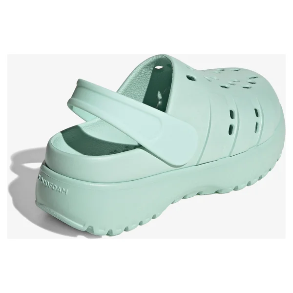 Adidas Adilette Platform Clog JR2625 Yeşil Kadın Terlik - Görsel 3
