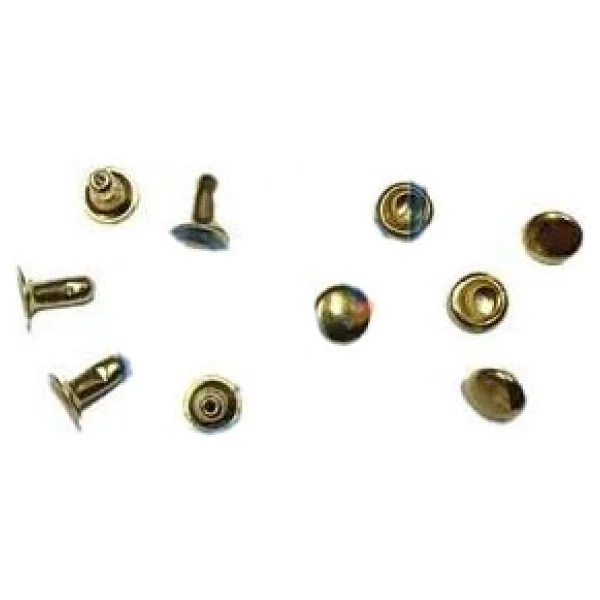 Rivet Perçin - 6mm, Sarı, 1000 Adet - Görsel 2