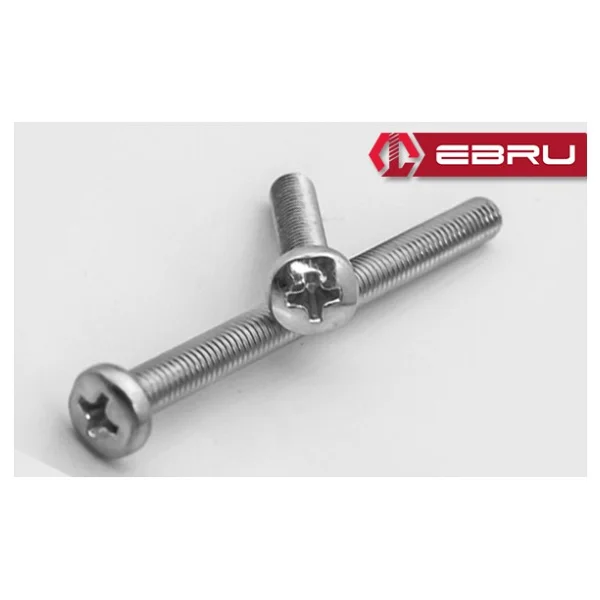 Yuvarlak Yıldız Başlı Ysb Civata -M5x10 - 20Adet - Görsel 2