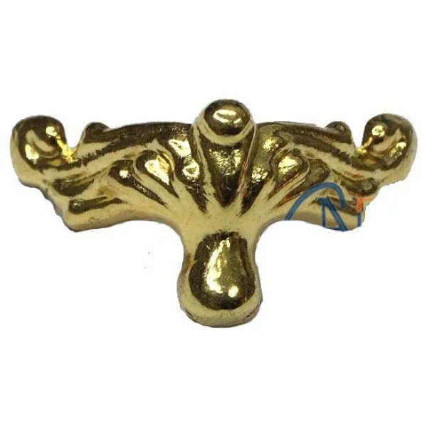 Köşe Etekli Sandık Ayağı, Kutu Ayak 1,5 cm - Sarı - Görsel 3