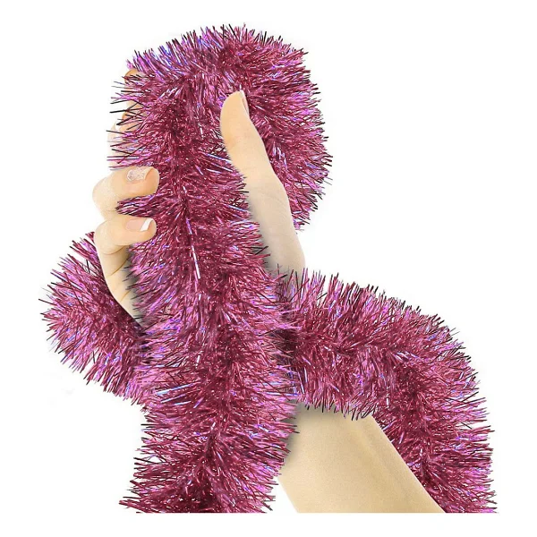 Parti İçin Sim Süs 2 Metre Uzunluk 6 cm Genişlik Pembe Renk İthal - Görsel 5