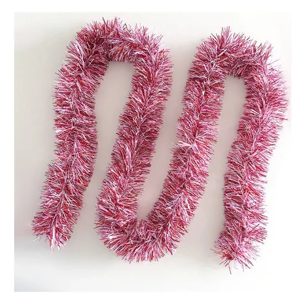 Parti İçin Sim Süs 2 Metre Uzunluk 6 cm Genişlik Pembe Renk İthal - Görsel 2