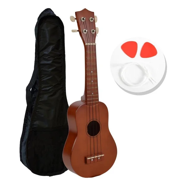 Manuel Raymond Bernami Soprano Ukulele Öğrenme Seti Ka325brn - Görsel 5