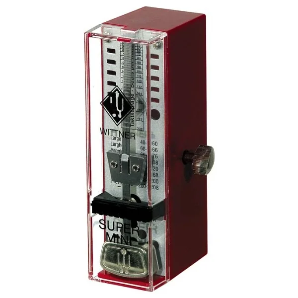 Wittner Metronom Mekanik Süper Mini Bordo 884051 - Görsel 3