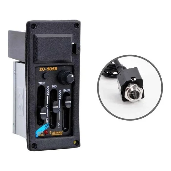 EQ505 Preamp 3 band ekolayzırlı eşikaltı - Görsel 4