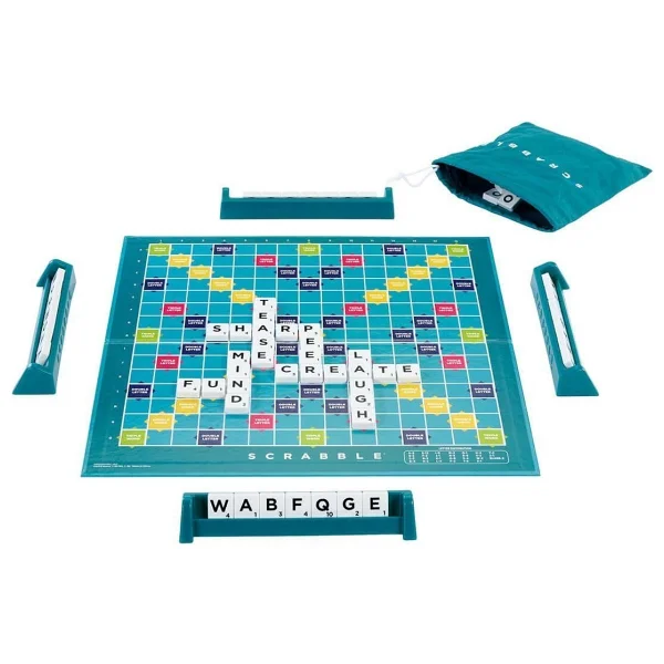 Scrabble Classic 2'si 1 Arada İngilizce HWD43 - Görsel 2