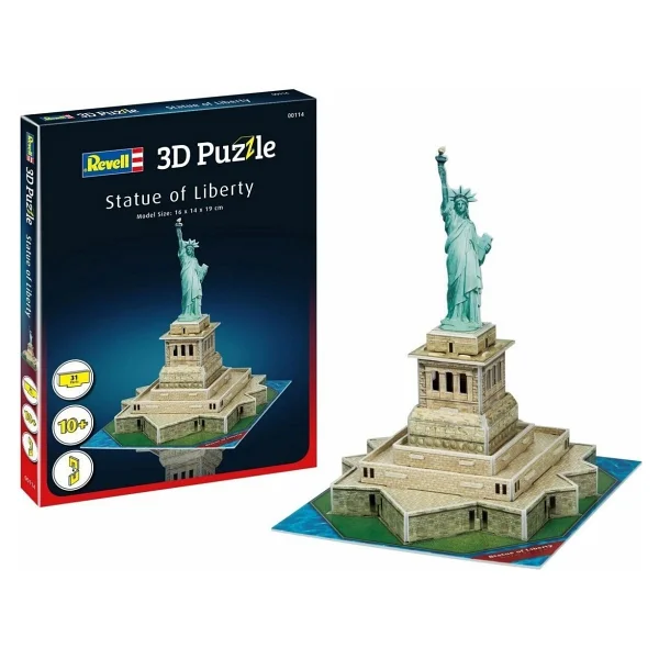 Revell Özgürlük Heykeli Mini 3D Puzzle 00114 - Görsel 3