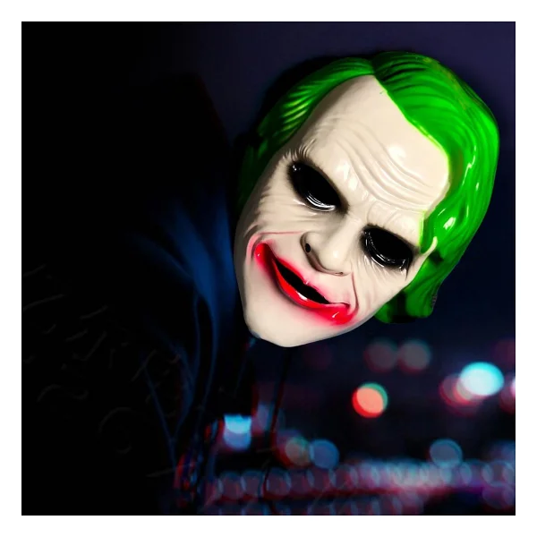 The Dark Knight Joker Maskesi Yeşil - Görsel 2