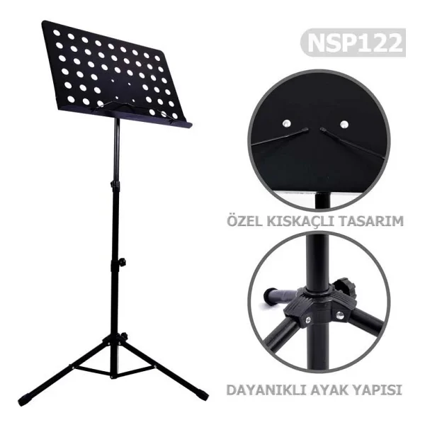 Extreme NSP122 Profesyonel Nota Sehpası - Görsel 6