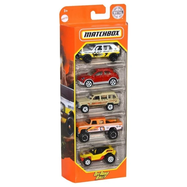 Matchbox Wildfire Rescue Beşli Araba Seti C1817 - Görsel 5